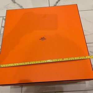 Authentic Hermès Orange Box